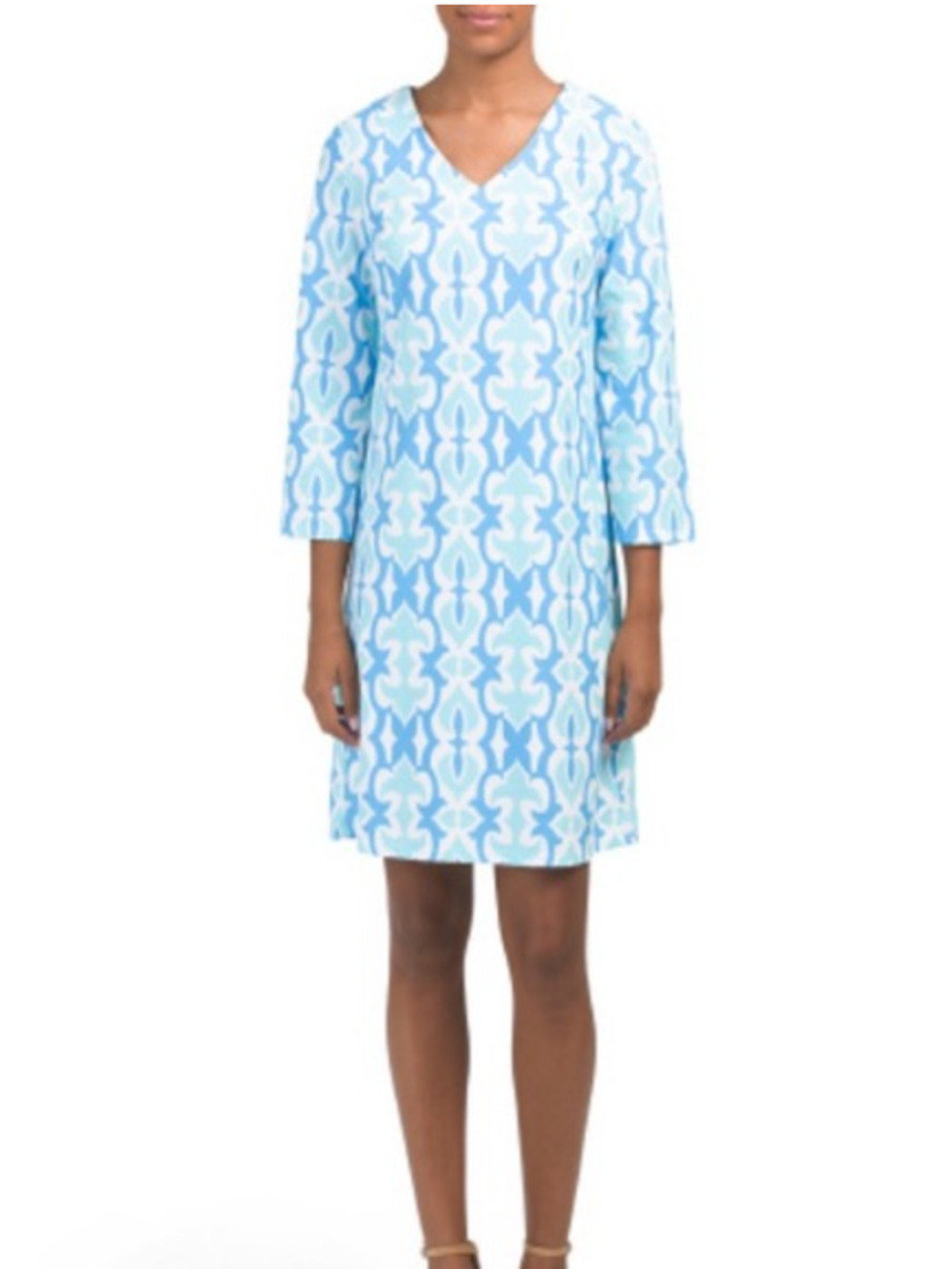 NWT JUDE CONNALLY “LEXI “GEO FLEUR SEFOAM DRESS small (o1000